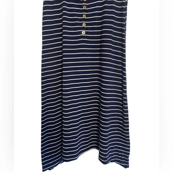 Lilly Pulitzer Dress Jennalyn Swing True Navy Palm Stripe Size XS - Picture 8 of 13